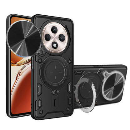 Θήκη για Oppo Reno12 FS 5G / Reno12 FS 4G / Reno12 F 4G / Reno12 F, Techsuit, CamGuard Pro, Μαύρη