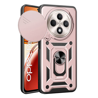 Θήκη για Oppo Reno12 FS 5G / Reno12 FS 4G / Reno12 F 4G / Reno12 F, Techsuit, CamShield, Ροζ
