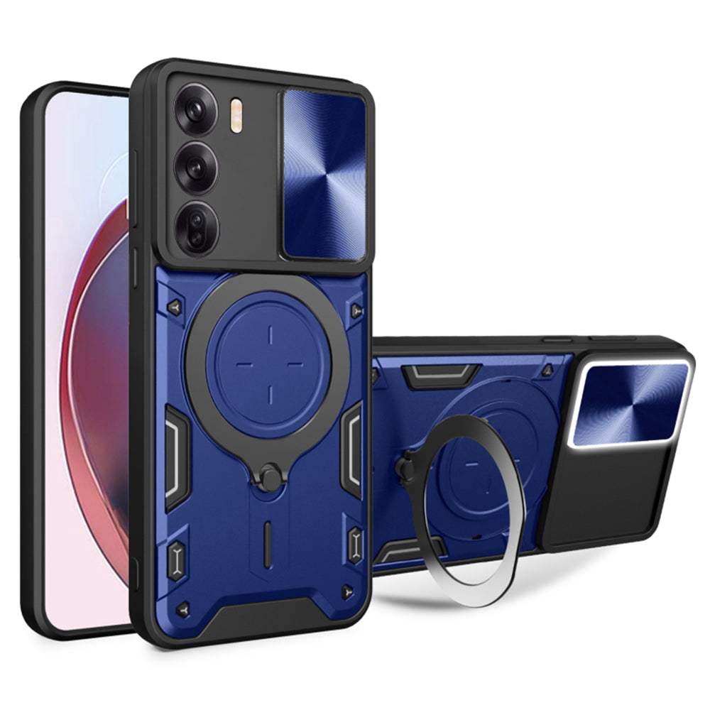 Θήκη για Oppo Reno12 Pro, Techsuit, CamGuard Pro, Μπλε