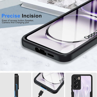 Θήκη για Oppo Reno12 Pro, Techsuit, ColorVerse 360, Μαύρο