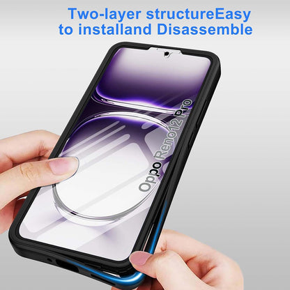 Θήκη για Oppo Reno12 Pro, Techsuit, ColorVerse 360, Μαύρο