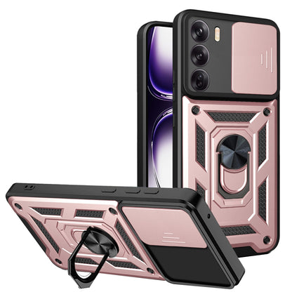 Θήκη για Oppo Reno12, Techsuit, CamShield, Ροζ