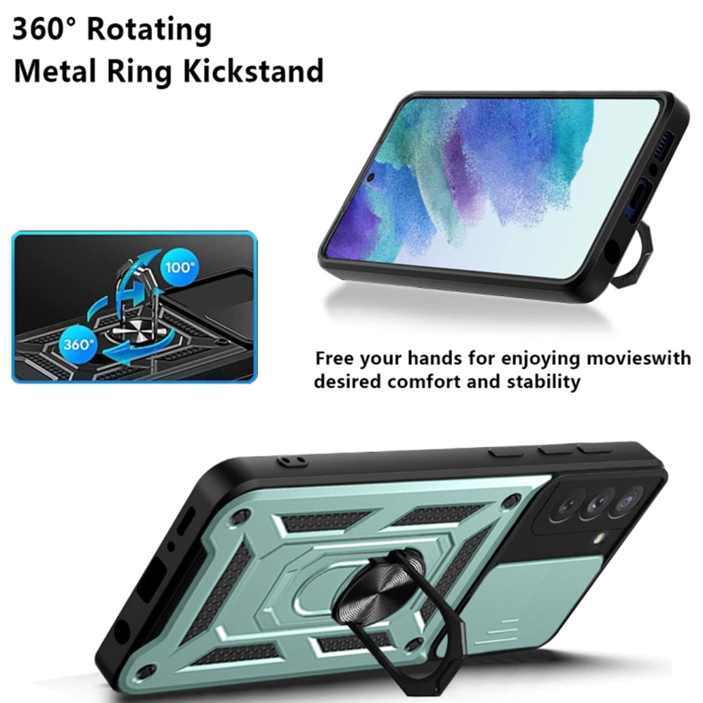 Θήκη για Oppo Reno12, Techsuit, CamShield, Ροζ