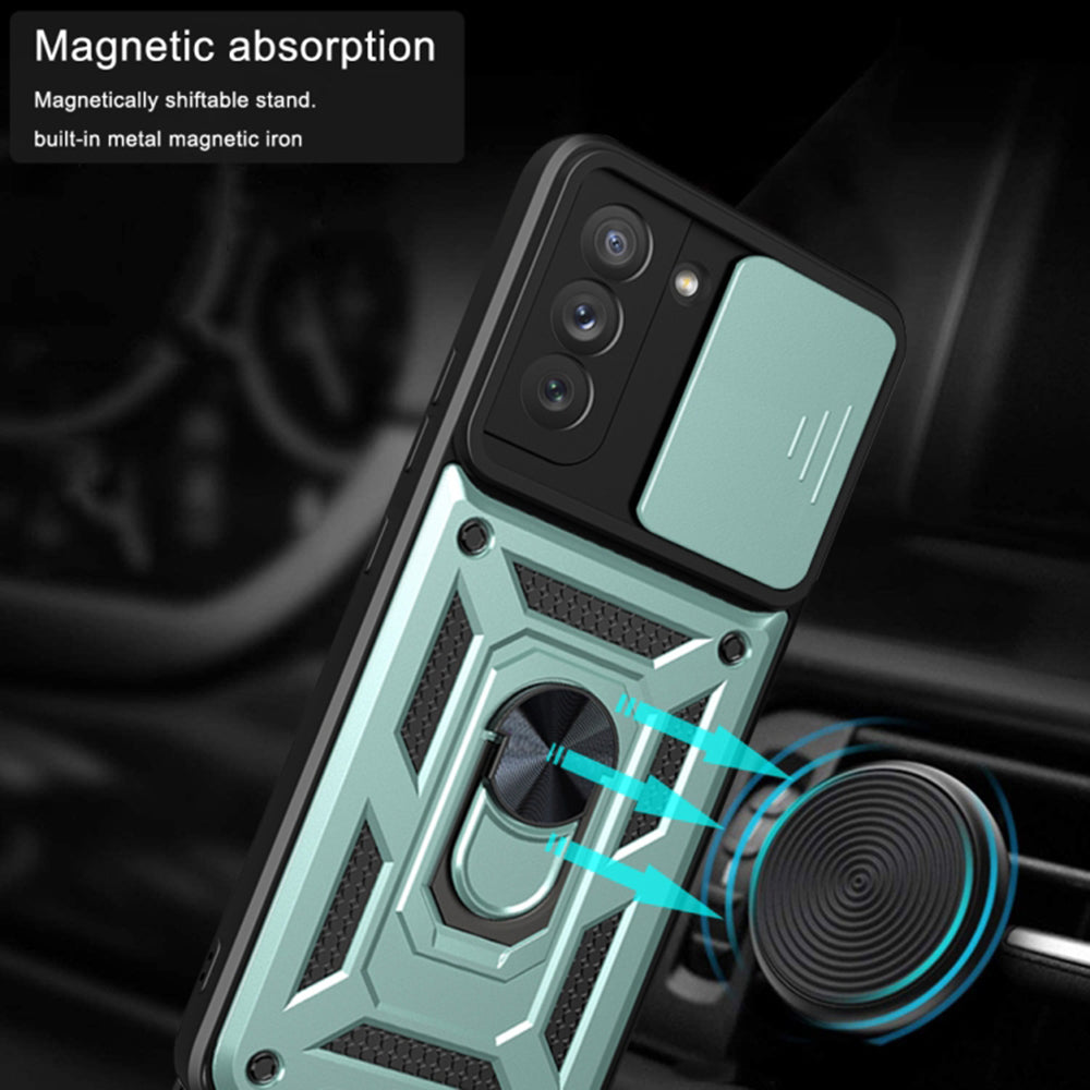 Θήκη για Oppo Reno12, Techsuit, CamShield, Ροζ
