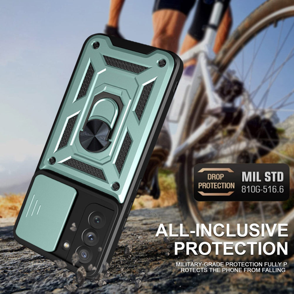 Θήκη για Oppo Reno12, Techsuit, CamShield, Ροζ