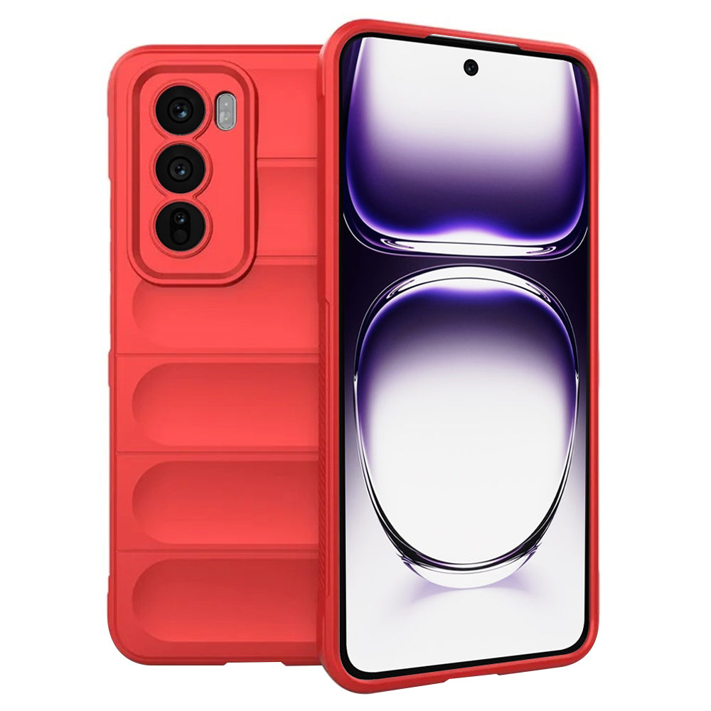 Θήκη για Oppo Reno12, Techsuit, Magic Shield, Κόκκινο