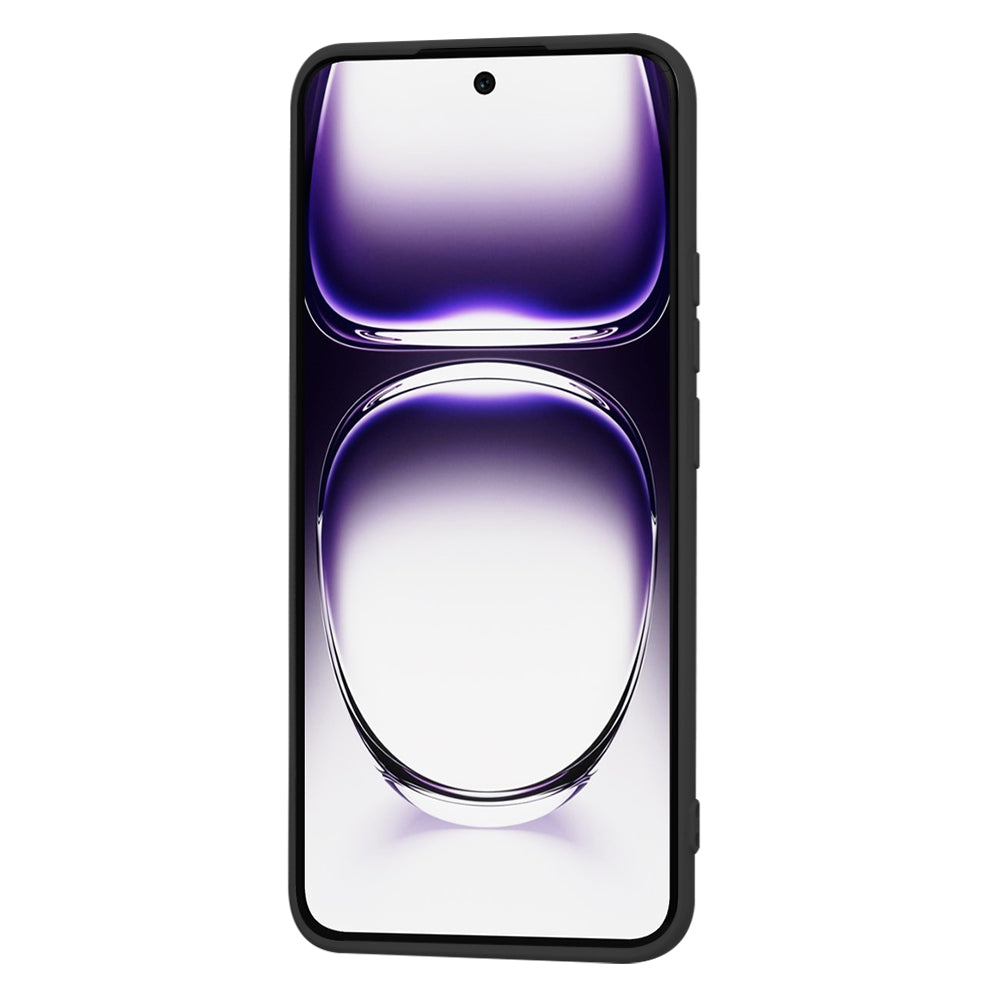 Θήκη για Oppo Reno12, Techsuit, SoftFlex, Μαύρη