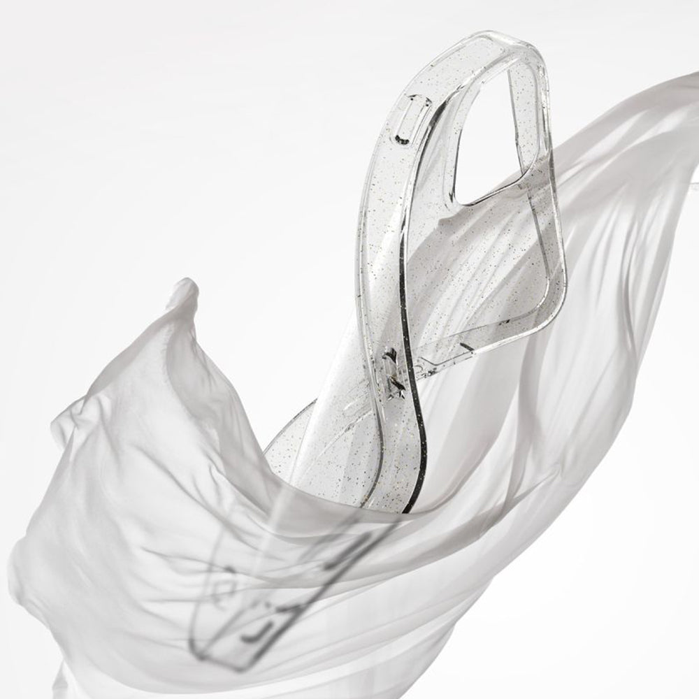 Θήκη για Oppo Reno12, Techsuit, SparkleSkin, Διαφανής