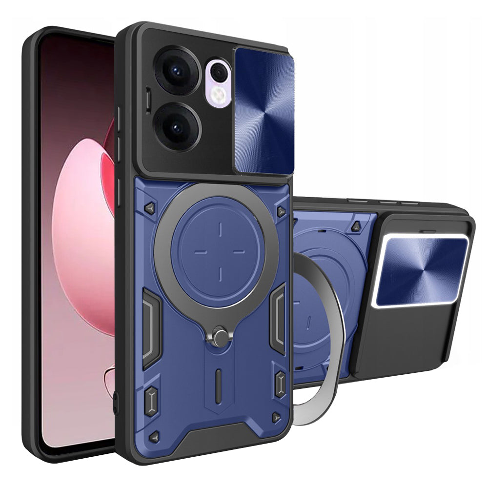Θήκη για Oppo Reno13 FS 5G / Reno13 F 4G / Reno13 F, Techsuit, CamGuard Pro, Μπλε