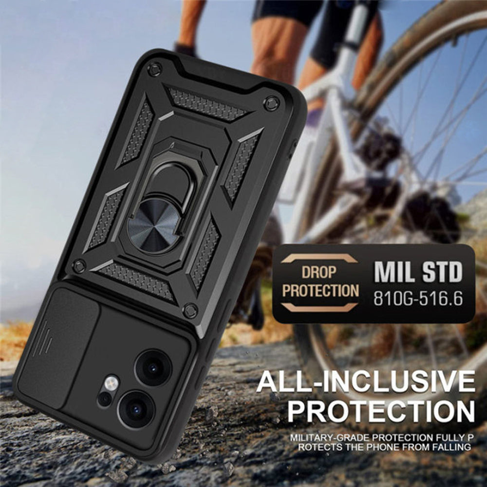 Θήκη για Oppo Reno13 FS 5G / Reno13 F 4G / Reno13 F, Techsuit, CamShield, Μπλε