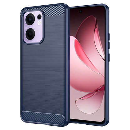 Θήκη για Oppo Reno13 FS 5G / Reno13 F 4G / Reno13 F, Techsuit, Carbon, Μπλε