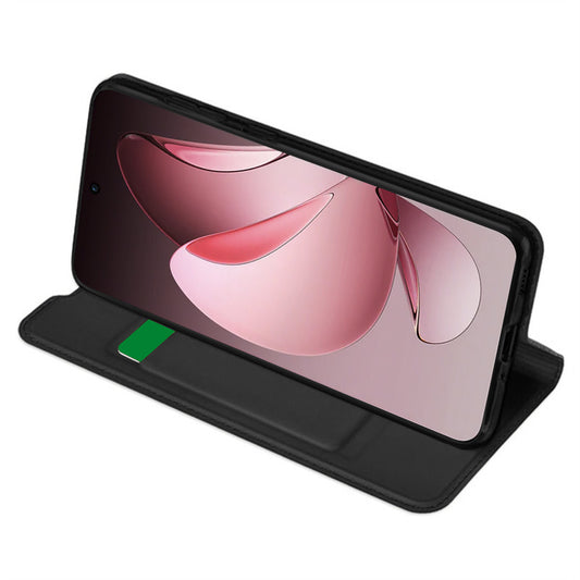 Θήκη για Oppo Reno13 FS 5G / Reno13 F 4G / Reno13 F, Techsuit, Magskin Book, Μαύρο