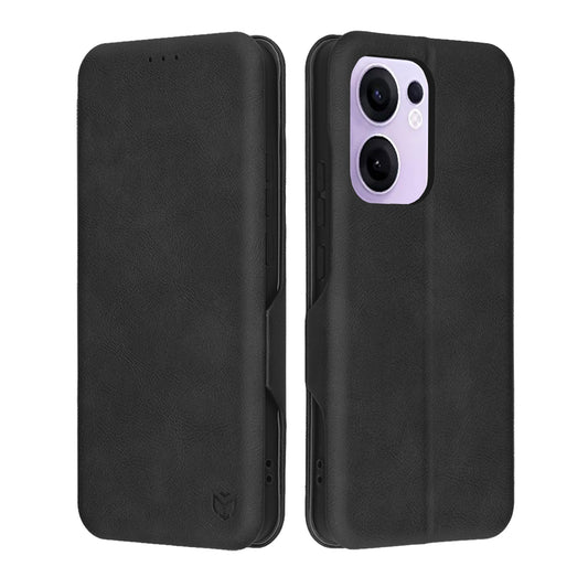 Θήκη για Oppo Reno13 FS 5G / Reno13 F 4G / Reno13 F, Techsuit, Safe Wallet Plus, Μαύρη
