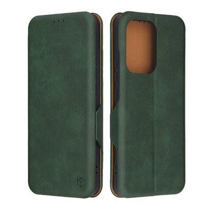 Θήκη για Oppo Reno13 FS 5G / Reno13 F 4G / Reno13 F, Techsuit, Safe Wallet Plus, Πράσινο