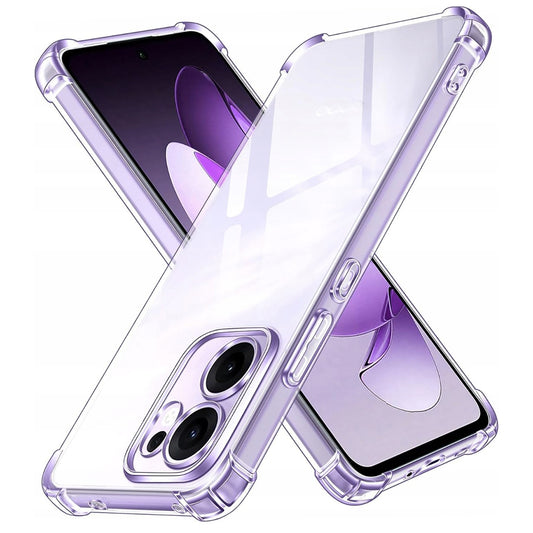 Θήκη για Oppo Reno13 FS 5G / Reno13 F 4G / Reno13 F, Techsuit, Ανθεκτική σε Κρούσεις Διαφανής, Διάφανη