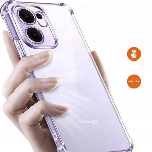Θήκη για Oppo Reno13 FS 5G / Reno13 F 4G / Reno13 F, Techsuit, Ανθεκτική σε Κρούσεις Διαφανής, Διάφανη