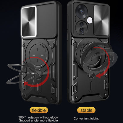 Θήκη για Oppo Reno13 Pro, Techsuit, CamGuard Pro, Κόκκινο