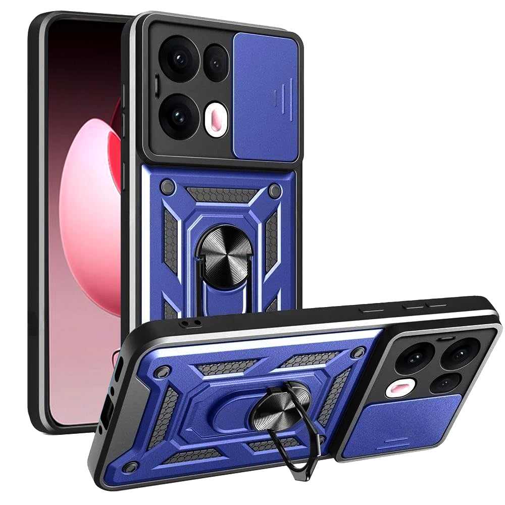 Θήκη για Oppo Reno13 Pro, Techsuit, CamShield, Μπλε