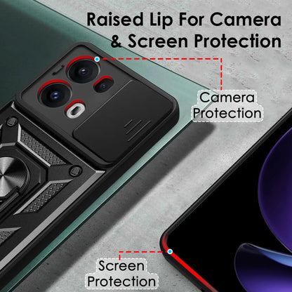 Θήκη για Oppo Reno13 Pro, Techsuit, CamShield, Μπλε