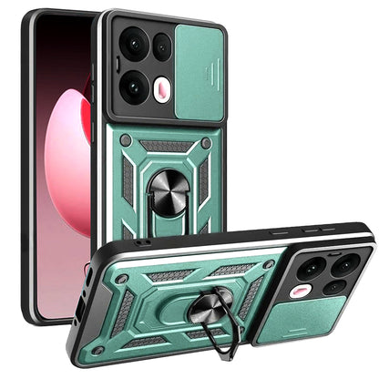 Θήκη για Oppo Reno13 Pro, Techsuit, CamShield, Πράσινο