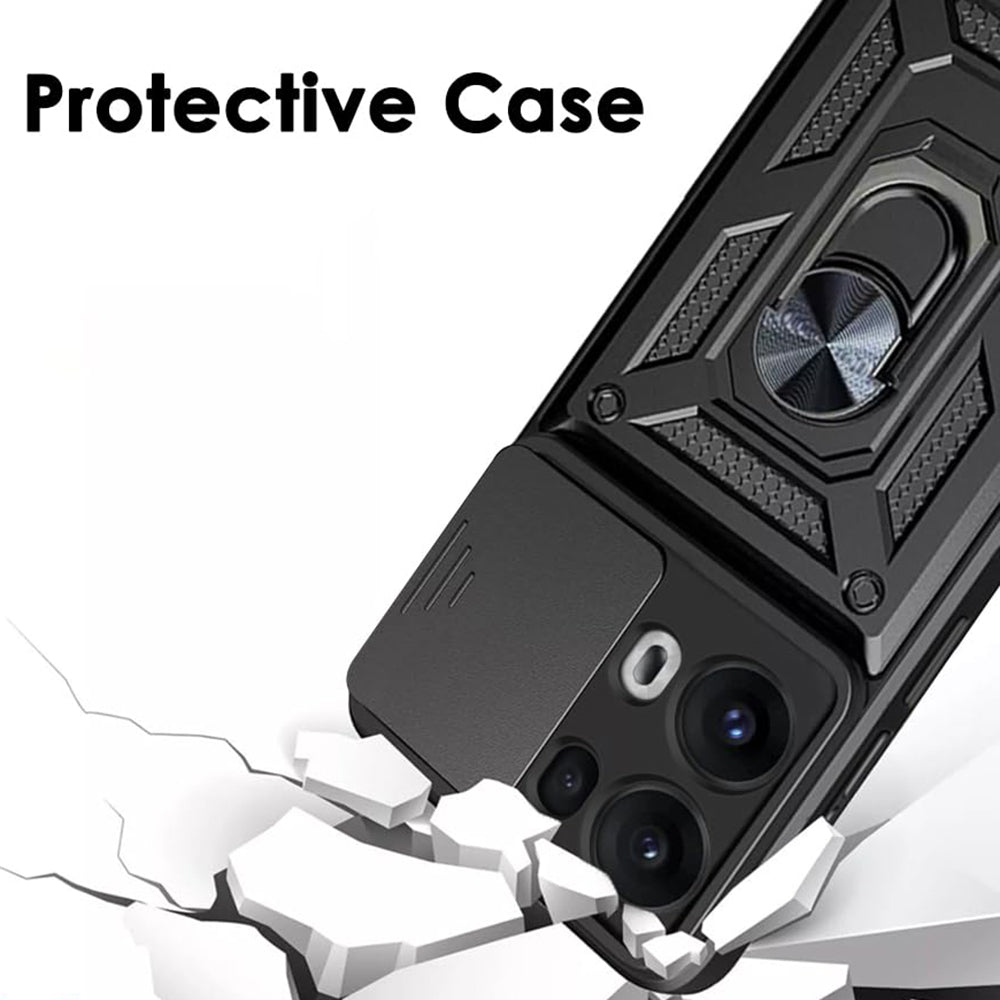 Θήκη για Oppo Reno13 Pro, Techsuit, CamShield, Πράσινο