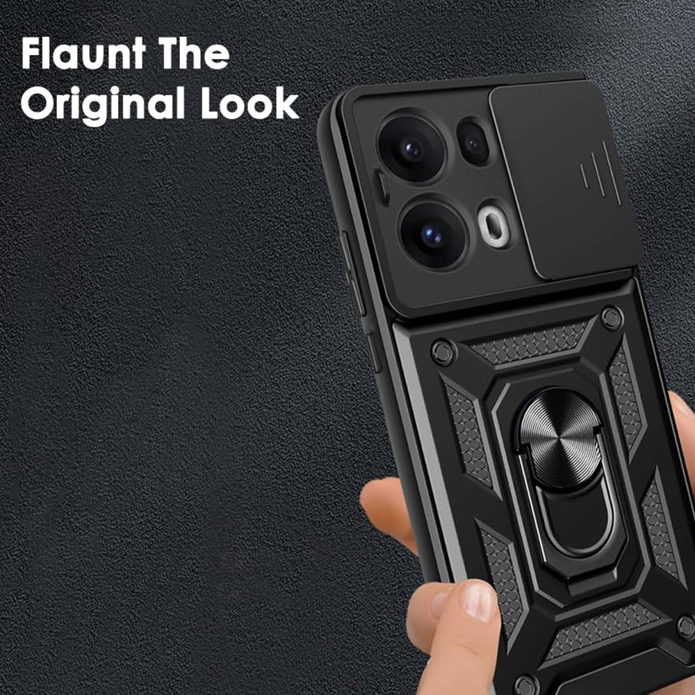 Θήκη για Oppo Reno13 Pro, Techsuit, CamShield, Πράσινο