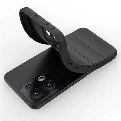 Θήκη για Oppo Reno13 Pro, Techsuit, Magic Shield, Μαύρο
