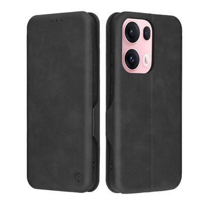 Θήκη για Oppo Reno13 Pro, Techsuit, Safe Wallet Plus, Μαύρο