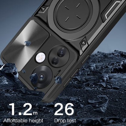 Case for Oppo Reno13, Techsuit, CamGuard Pro, Black
