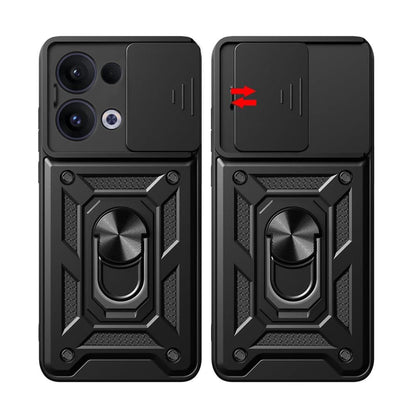 Θήκη για Oppo Reno13, Techsuit, CamShield, Μαύρο