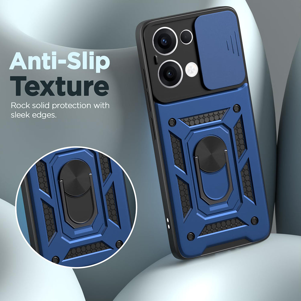 Θήκη για Oppo Reno13, Techsuit, CamShield, Ροζ