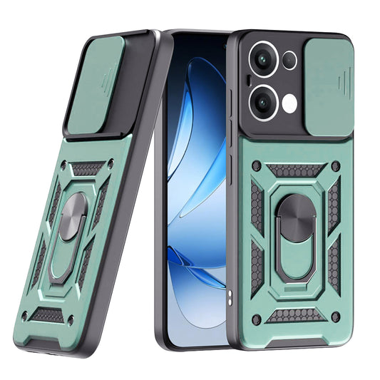 Θήκη για Oppo Reno13, Techsuit, CamShield, Πράσινο