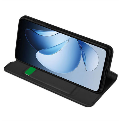 Θήκη για Oppo Reno13, Techsuit, Magskin Book, Μαύρη