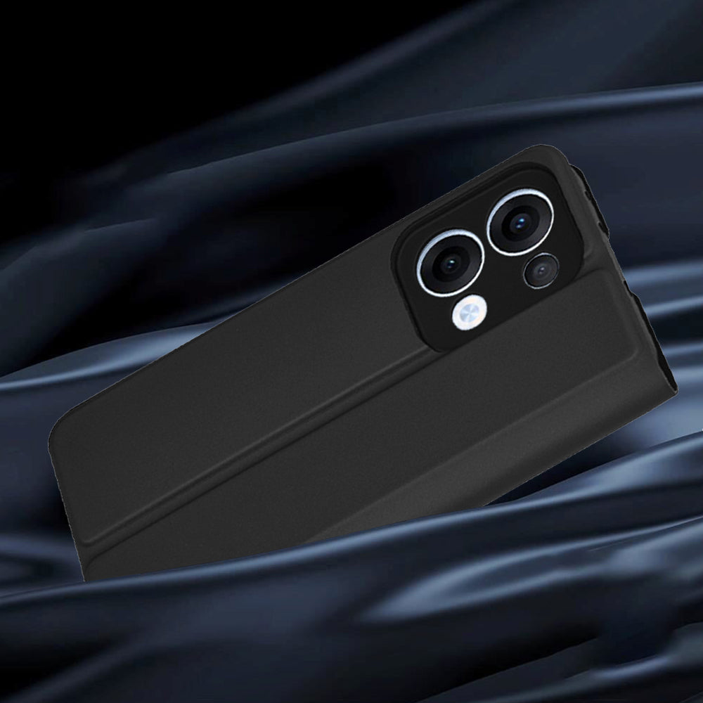 Θήκη για Oppo Reno13, Techsuit, Magskin Book, Μαύρη