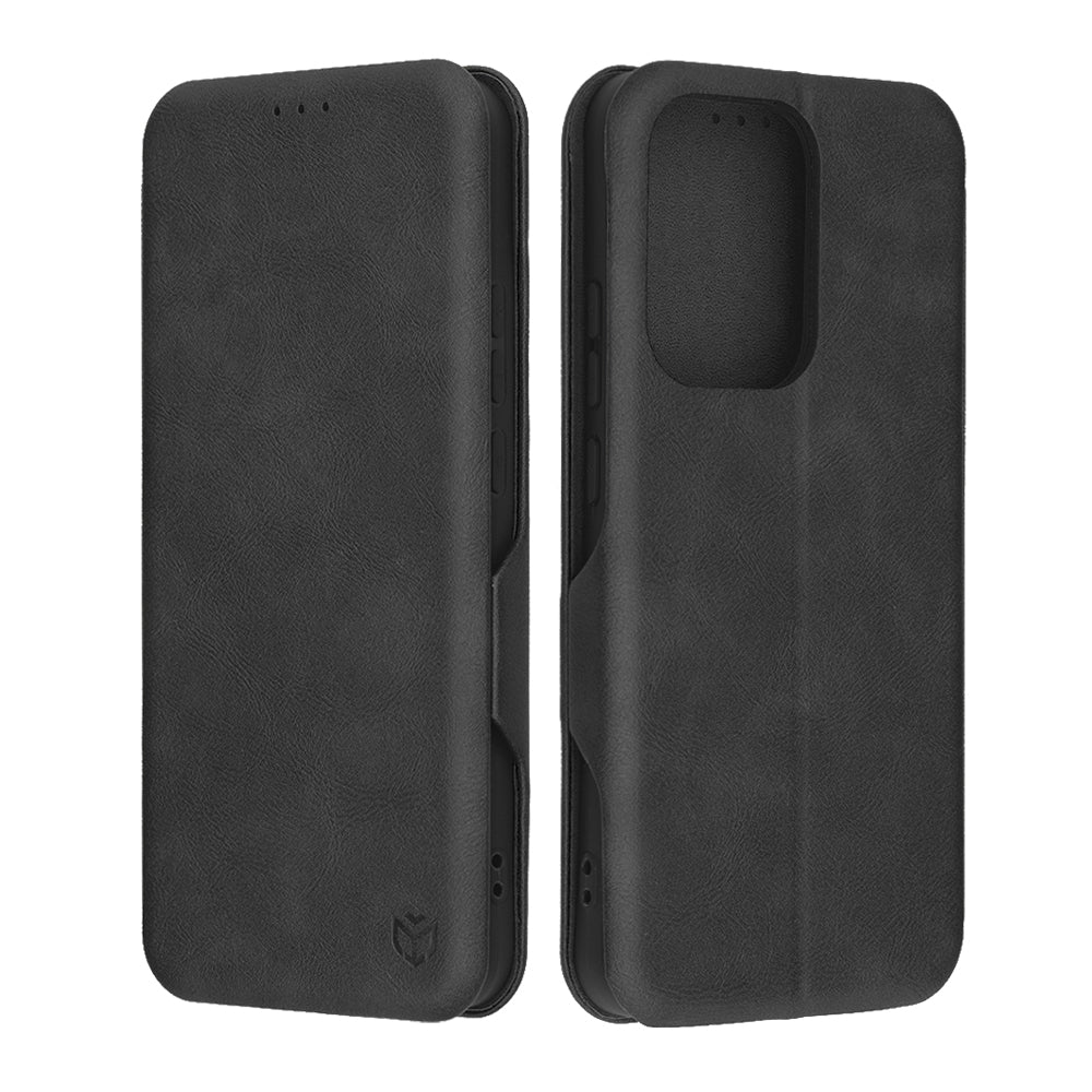Θήκη για Oppo Reno13, Techsuit, Safe Wallet Plus, Μαύρο