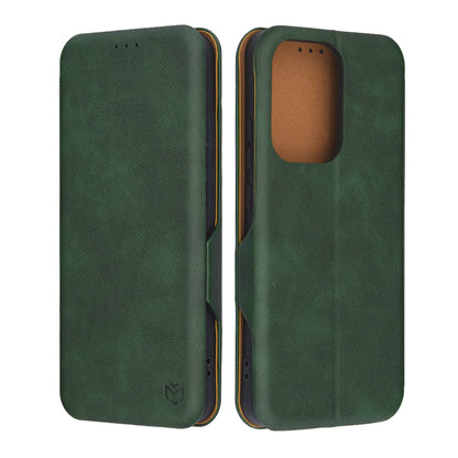 Θήκη για Oppo Reno13, Techsuit, Safe Wallet Plus, Πράσινο