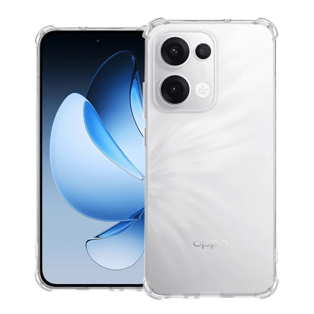 Θήκη για Oppo Reno13, Techsuit, Ανθεκτική σε Κρούσεις Διαφανής, Διάφανη