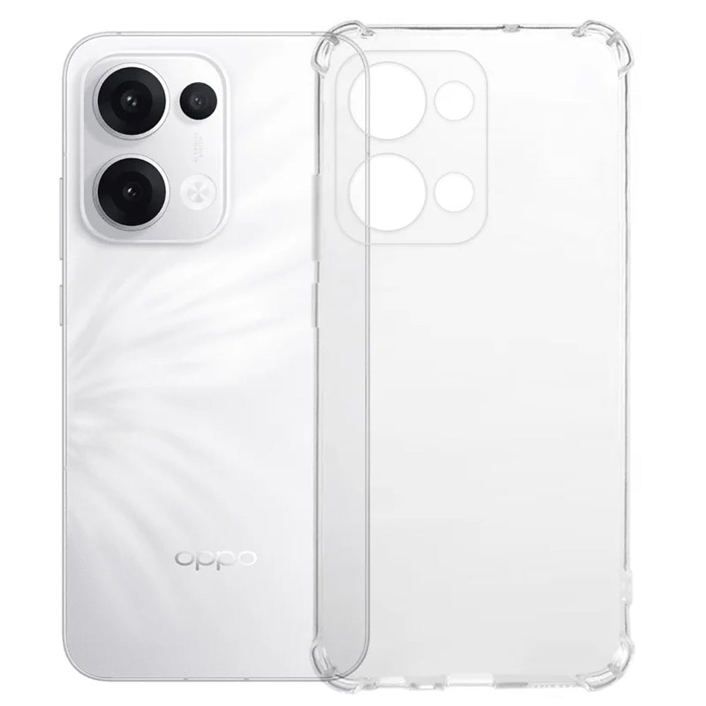 Θήκη για Oppo Reno13, Techsuit, Ανθεκτική σε Κρούσεις Διαφανής, Διάφανη