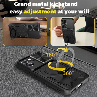 Case for Oppo Reno14 FS 5G / Reno14 F, Techsuit, CamGuard Pro, Blue