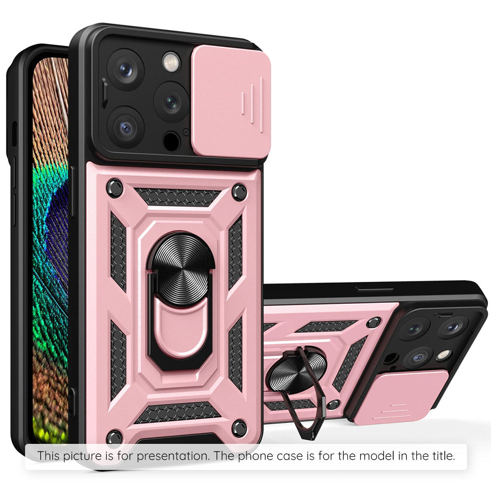 Θήκη για Oppo Reno14 FS 5G / Reno14 F, Techsuit, CamShield, Ροζ