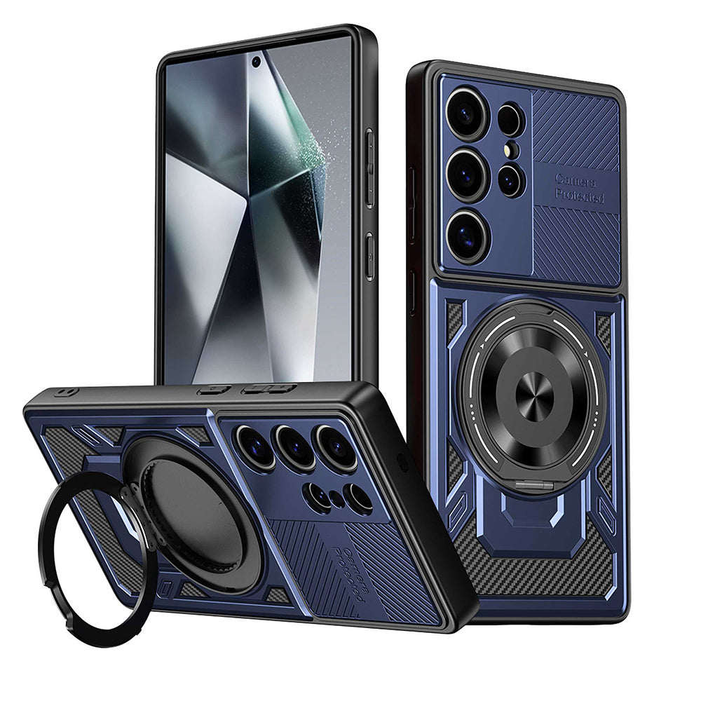 Θήκη για Oppo Reno14 FS 5G / Reno14 F, Techsuit, RuggedCam, Μπλε