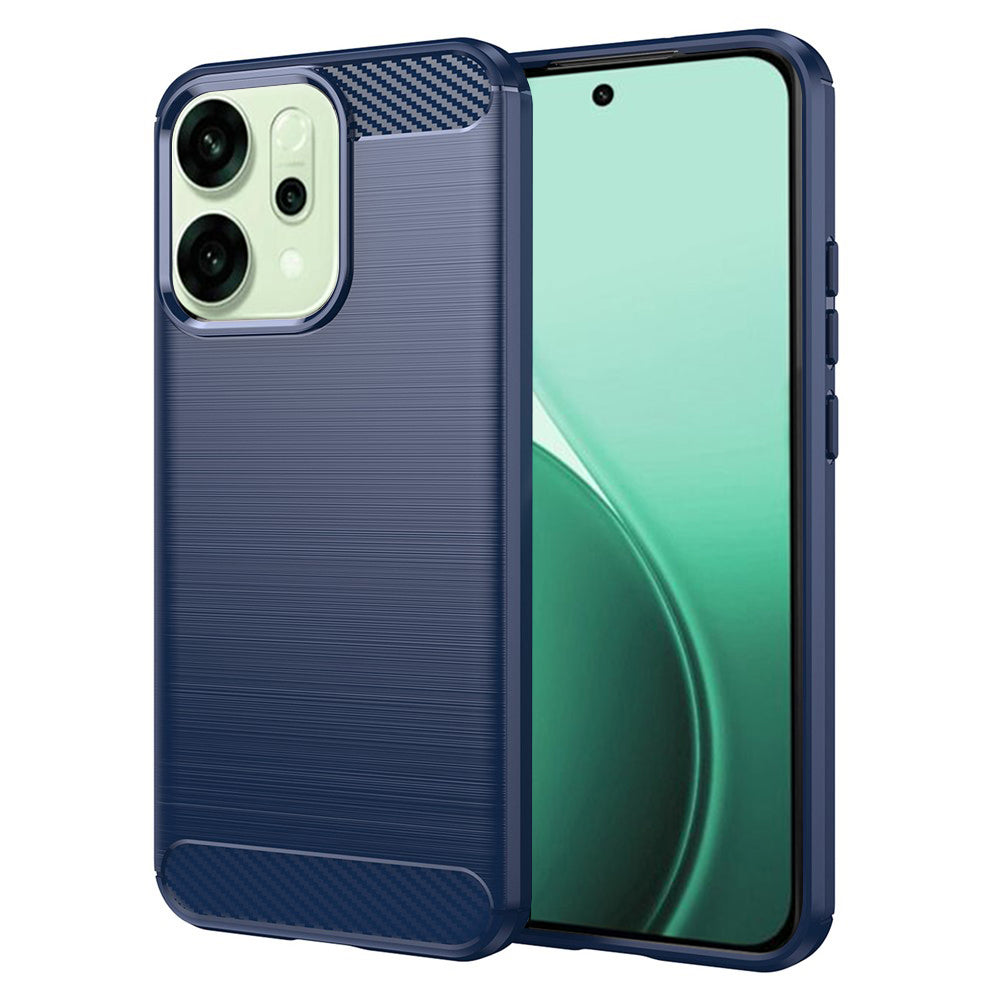 Θήκη για Oppo Reno14, Techsuit, Carbon, Μπλε