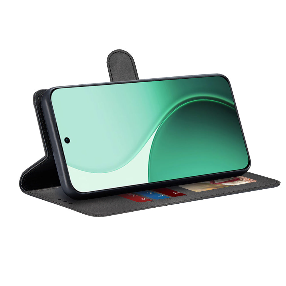 Case for Oppo Reno14, Techsuit, Diary Book, Black