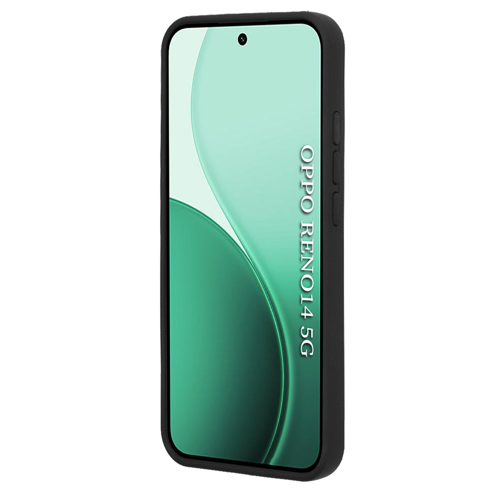 Θήκη για Oppo Reno14, Techsuit, Glinth, Μαύρη