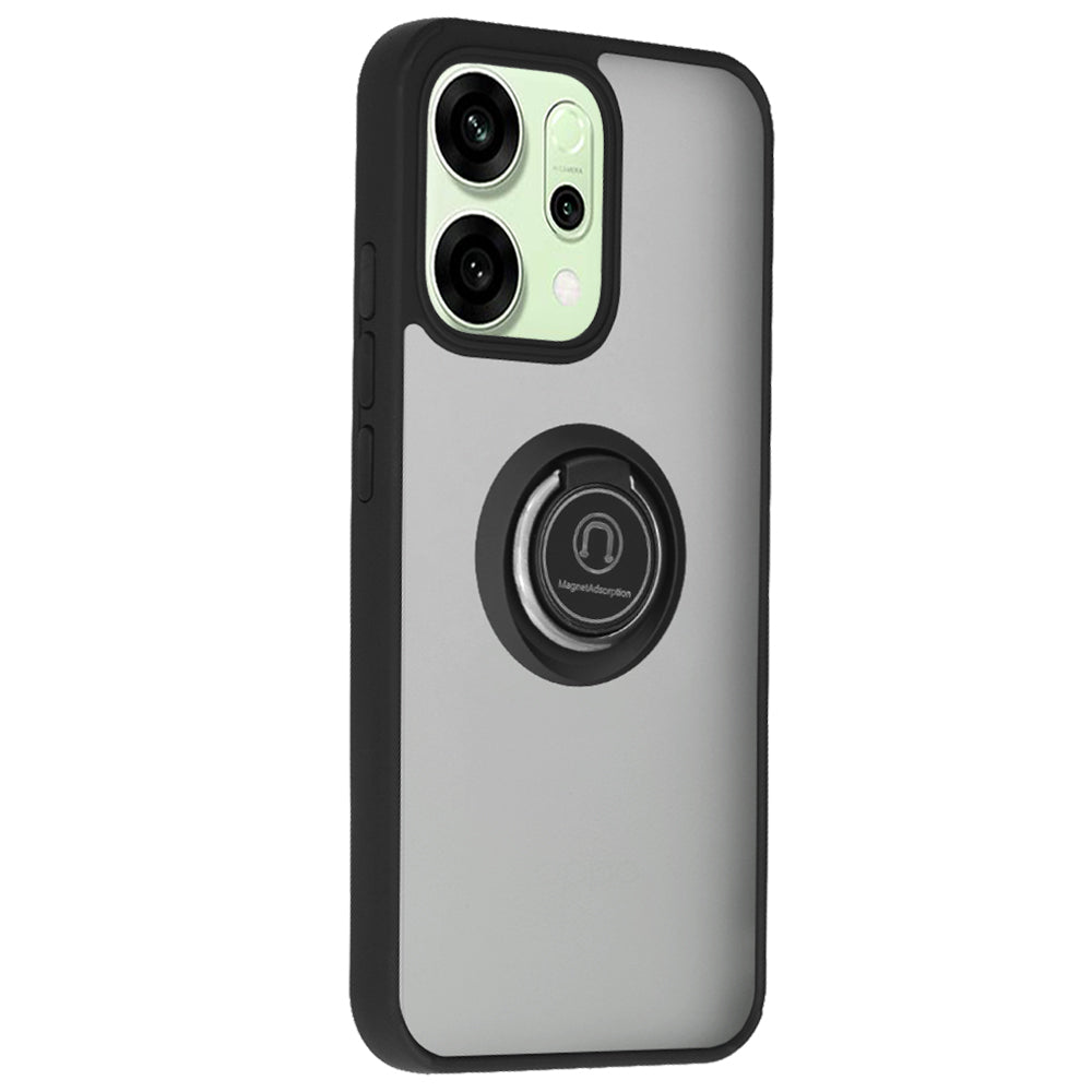 Θήκη για Oppo Reno14, Techsuit, Glinth, Μαύρη