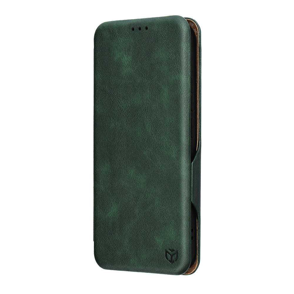 Case for Oppo Reno14, Techsuit, Safe Wallet Plus, Green