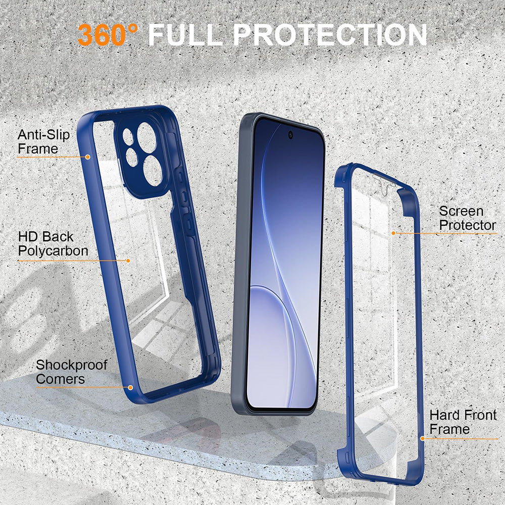 Case for Oppo Reno15 FS / Reno15 F, Techsuit, ColorVerse 360, Black