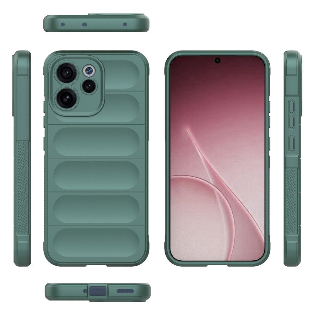 Θήκη για Oppo Reno15 FS / Reno15 F, Techsuit, Magic Shield, Πράσινο