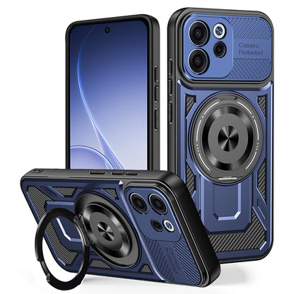 Θήκη για Oppo Reno15 FS / Reno15 F, Techsuit, RuggedCam, Μπλε