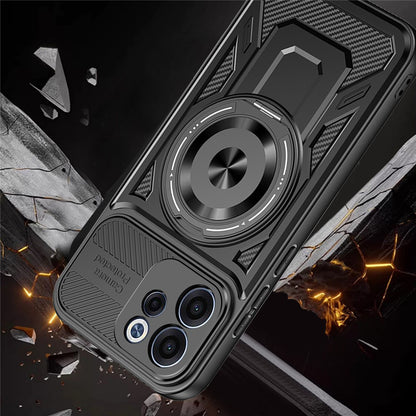 Θήκη για Oppo Reno15 FS / Reno15 F, Techsuit, RuggedCam, Μωβ